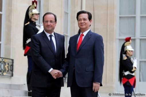 Visite du premier ministre vietnamien en France